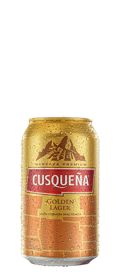Cerveza cusqueña golden lager 355ml